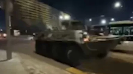 ՏԵՍԱՆՅՈՒԹ. Ղազախստանի մայրաքաղաքում ռազմական տեխնիկա է դուրս բերվել