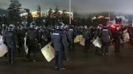 Ցուցարարները հրկիզել են Ղազախստանի պետական հեռուստաընկերության մասնաճյուղը