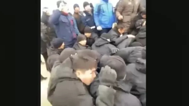 VIDEO. Rioters Captured and Brought to Their Knees by Police