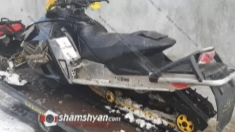 Կոտայքում ՌԴ քաղաքացին ձյունագնացով (Буран) բախվել է ծառին. կա վիրավոր