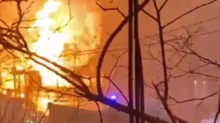 ՏԵՍԱՆՅՈՒԹ․ Մեքենան բախվել է գազատարին․ գազի արտահոսքի հետևանքով խոշոր հրդեհ Է բռնկվել