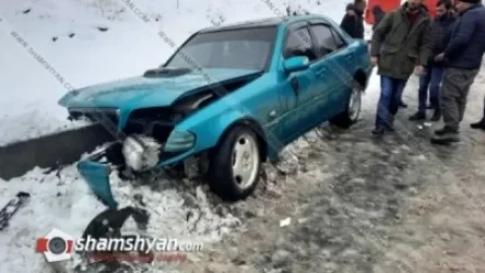 26-ամյա վարորդը Mercedes-ով բախվել է կամրջի բետոնե արգելապատնեշին. վիրավորներից 2-ը օտարեկրացիներ են