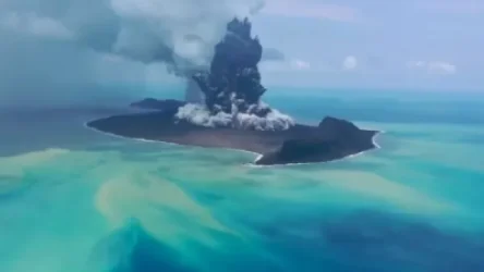 ՏԵՍԱՆՅՈՒԹ. Նոր կադրեր. Տոնգա կղզիներում հրաբխի ժայթքման սկիզբը