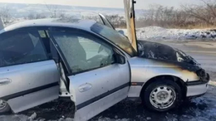 Հրշեջները Գյումրու մոտ ավտոմեքենայի հրդեհ են մարել