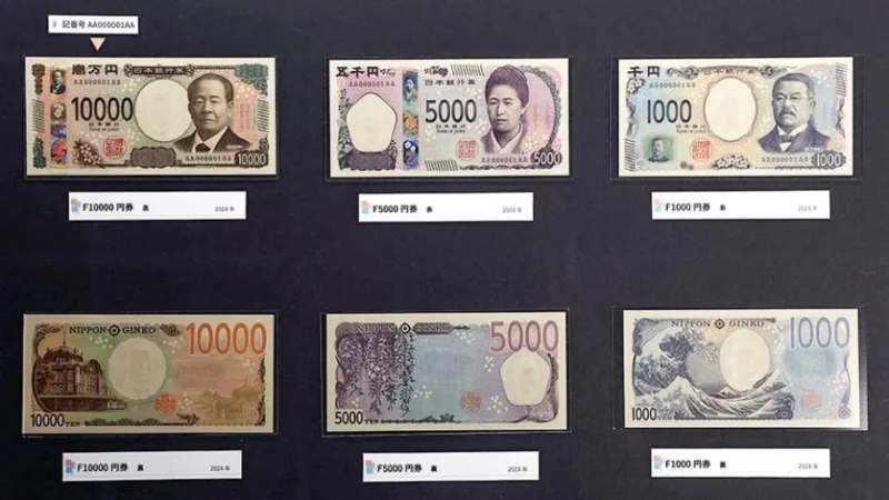 Ճապոնիայում 20 տարվա մեջ առաջին անգամ նոր թղթադրամներ են ներկայացրել