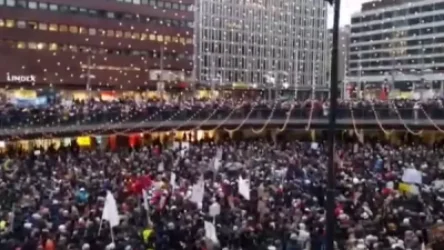 ՏԵՍԱՆՅՈՒԹ․ Զանգվածային ցույցեր՝ Ստոկհոլմում