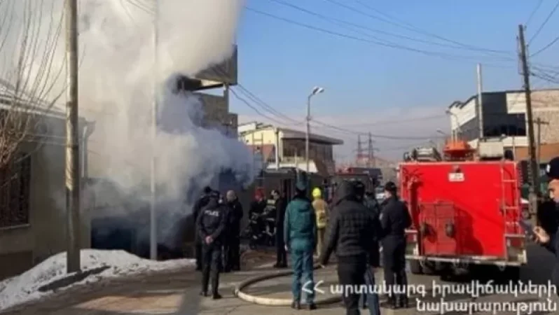 Տիչինայի փողոցում տեղի է ունեցել հրդեհի բռնկմամբ պայթյուն