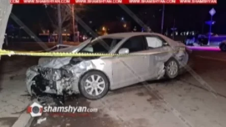 Խոշոր ավտովթար Երևանում. կա 5 վիրավոր