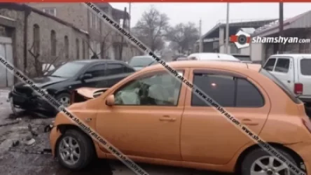 Գորիսում բախվել են Nissan March-ն ու Opel Astra-ն. կա վիրավոր