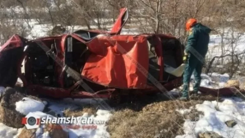 Ողբերգական ավտովթար Վայոց Ձորի մարզում