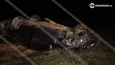 Բախվել է քարերին և գլխիվայր շրջվելով՝ հայտնվել դաշտում․ ավտովթար՝ Լոռու մարզում