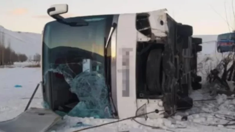 Թուրքիայում ավտոբուս է շրջվել