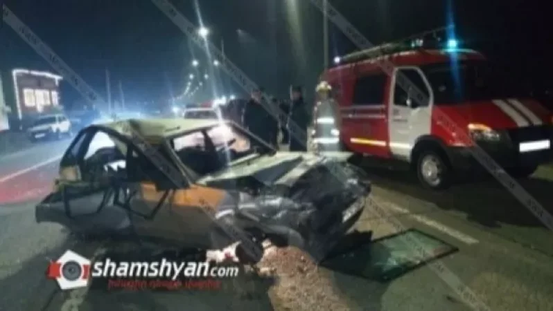 Խոշոր ավտովթար՝ Արարատի մարզում. բժիշկները պայքարում են վիրավորների կյանքի համար