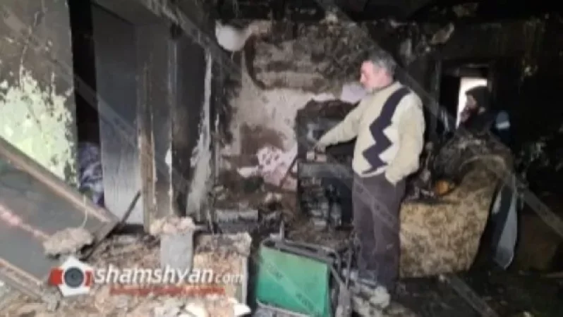 Խոշոր հրդեհ` Երևանում. ընտանիքի անդամները խնդրանքով դիմում են քաղաքապետին