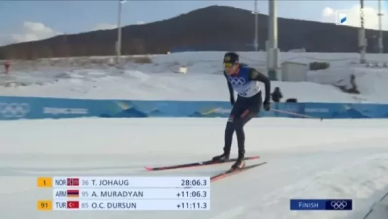 Հայ դահուկավազորդների գրանցած արդյունքները` Օլիմպիական խաղերում