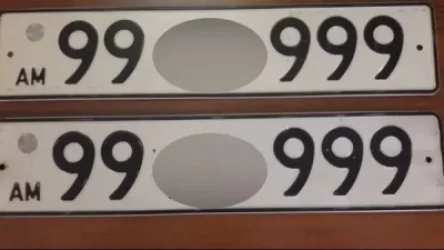 ՏԵՍԱՆՅՈՒԹ. Ոստիկանները 1,5 տարի անց գողացված գոլդ համարանիշ են հայտնաբերել