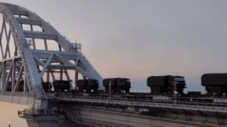 ՏԵՍԱՆՅՈՒԹ. Ռազմական ռազմատեխնիկայի հերթական խմբաքանակը լքում է Ղրիմը