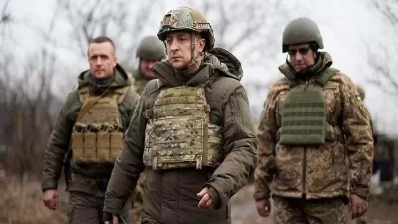 Զելենսկին Դոնբասի առաջնագիծ է գնացել.  ինտենսիվ հրետակոծությունները շարունակվում են