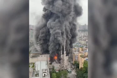 ՏԵՍԱՆՅՈՒԹ. Չինաստանում առևտրի կենտրոն է հրդեհվել. կան զոհեր