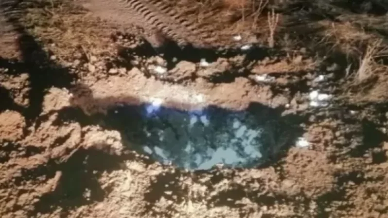 Photo: Shell Explodes in Rostov Region