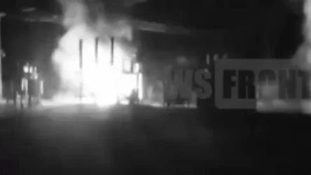 ՏԵՍԱՆՅՈՒԹ․ Ուկրաինական արկը հարվածում է պոմպակայանին