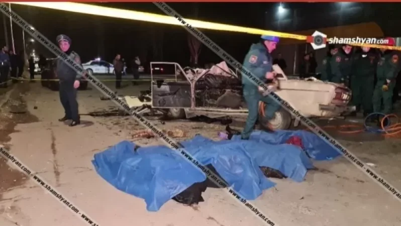 Names of the Victims in the Tragic Abovyan Accident Revealed