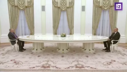 Պուտինը Կրեմլում ընդունել է Ալիևին