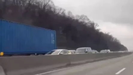 ՏԵՍԱՆՅՈՒԹ․ Մարդիկ լքում են Կիևը․ հսկայական խցանում Ստոլիչնոյե մայրուղու վրա