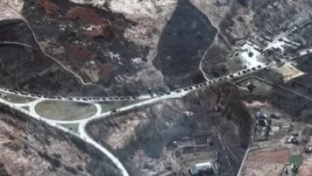 Ռուսական ռազմական տեխնիկայի 64 կիլոմետրանոց շարասյունը շարժվում է դեպի Կիև