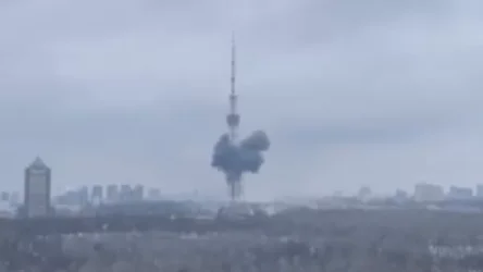 ՏԵՍԱՆՅՈՒԹ․ Ռուսական ԶՈՒ-ն հարված է հասցրել Կիևի հեռուստաաշտարակին