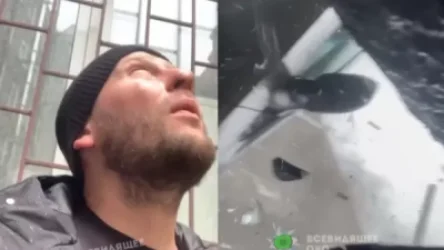 ՏԵՍԱՆՅՈՒԹ.  Նկարահանման ժամանակ արկն ընկնում է քաղաքացու գլխավերևում