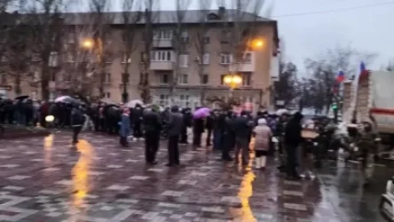 ՏԵՍԱՆՅՈՒԹ. Մելիտոպոլում հերթ է գոյացել Ռուսաստանից մարդասիրական օգնության համար