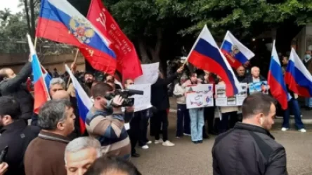 Կամչատկայում` ի աջակցություն Ուկրաինայում անցկացվող հատուկ գործողության, ցույց են անում