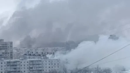 Լուսանկարներ․ Խարկովը ծխի մեջ․ բնակելի շենքերը կրկին գնդակոծվել են