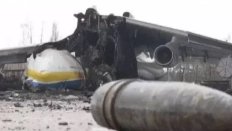 Լուսանկարներ․ Հոստոմելիում խոցված ինքնաթիռը ստեղծվել էր մեկ օրինակով և դեռ օդ չէր բարձրացել