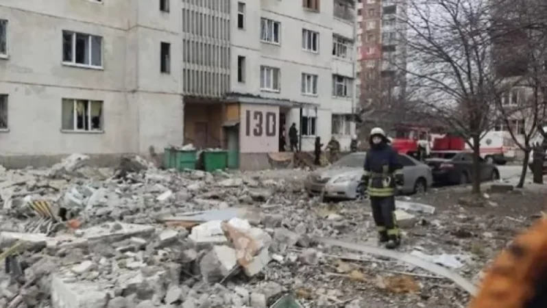 Գիշերը Խարկովը ենթարկվել է զանգվածային ռմբակոծության