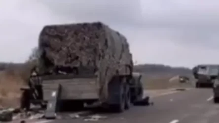 ՏԵՍԱՆՅՈՒԹ․ Ուկրաինայի  բանակի ոչնչացված շարասյունը