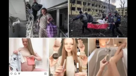 ԼՈՒՍԱՆԿԱՐՆԵՐ. Էվակուացվող հղի կի՞ն, թե՞ բյութի բլոգեր. ռուս-ուկրաինական պատերազմի «ամենաաղմկոտ իրադարձությունը»