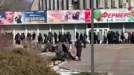 ՏԵՍԱՆՅՈՒԹ. Հումանիտար օգնության հերթեր՝ Խերսոնում