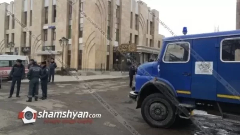 Ահազանգ է ստացվել, որ Գյումրու «Մագնիում» գործարանում ռումբ է տեղադրված