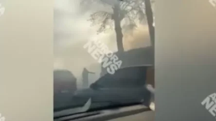 ՏԵՍԱՆՅՈՒԹ․ Թանձր ծուխ, խոշոր հրդեհ Արշակունյաց պողոտայում