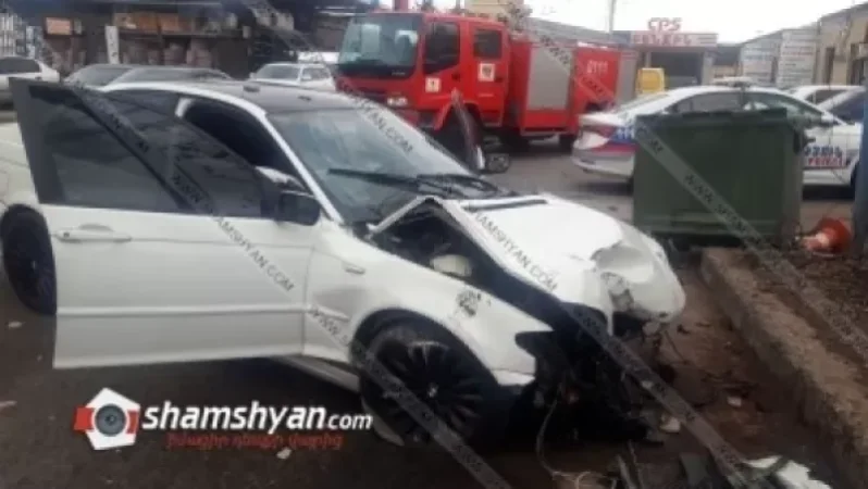 Ավտովթար՝ Երևանում. կա վիրավոր