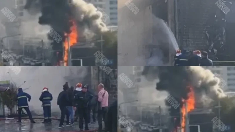 Խոշոր հրդեհ՝ Կոմիտասի «Երևան Սիթիում»