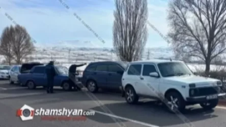 Շղթայական ավտովթար Կոտայքի մարզում