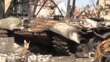 Տեսանյութ՝ Ուկրաինայից․  վնասված զինտեխնիկա, մեքենաներ