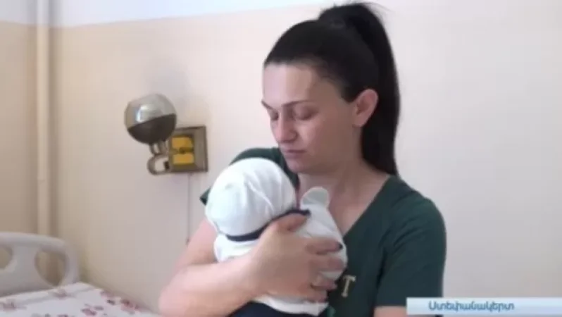 The Youngest Resident of Khramort was Born When Women and Children Were Evacuated Due to Azerbaijani Provocations