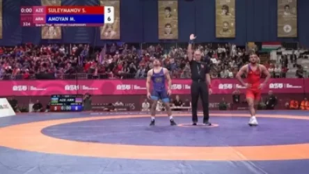 Ըմբշամարտի ԵԱ. Ամոյանը հաղթեց ադրբեջանցի ըմբիշին