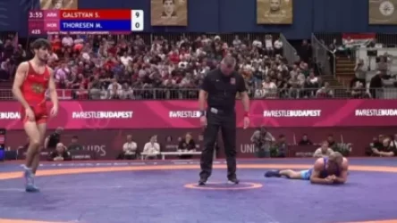 Սլավիկ Գալստյանն ու Գևորգ Ղարիբյանը Եվրոպայի հունահռոմեական ըմբշամարտի առաջնության կիսաեզրափակիչում են