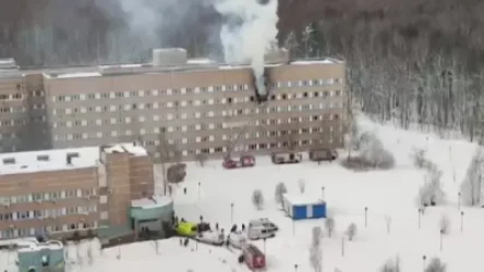 ՏԵՍԱՆՅՈՒԹ․ Մոսկվայում այրվում է կենտրոնական կլինիկական հիվանդանոցը