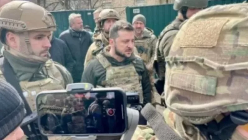 Զելենսկին այցելել է Բուչա